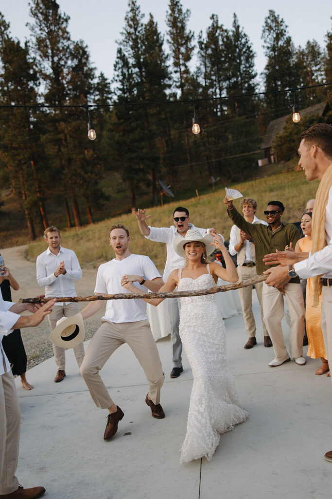 Couple dances under the Montana Sky