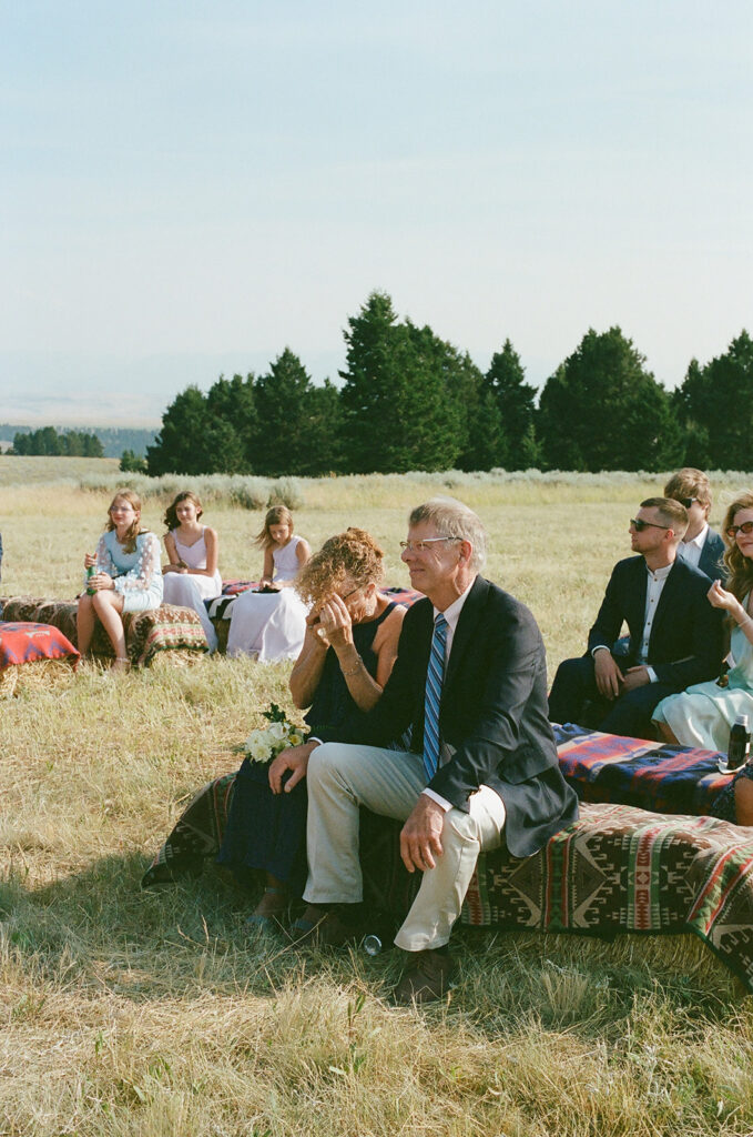 35mm film at montana intimate wedding