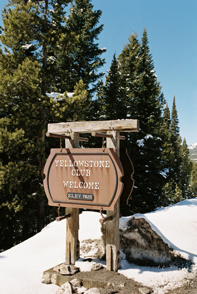 Luxury Yellowstone Club Wedding