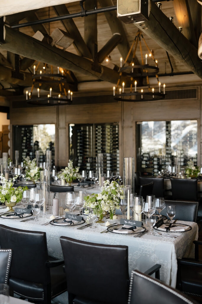 Luxury Yellowstone Club Wedding