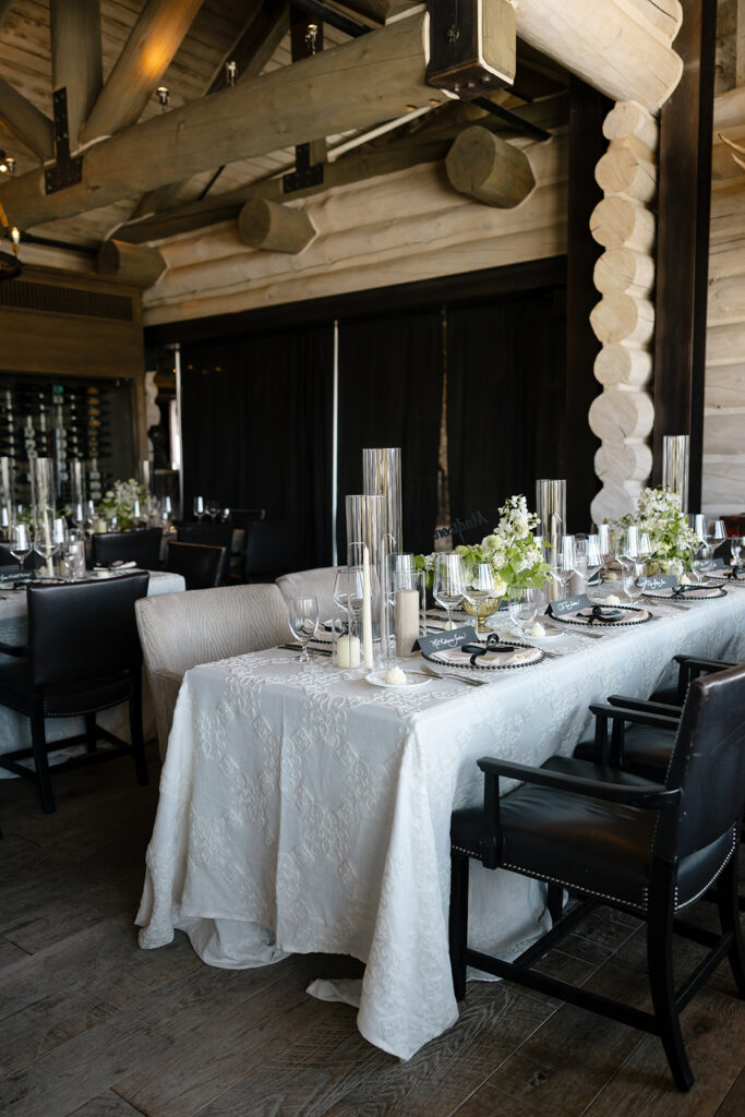 Luxury Yellowstone Club Wedding