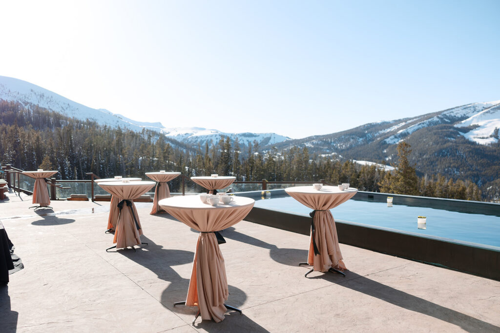 Luxury Yellowstone Club Wedding