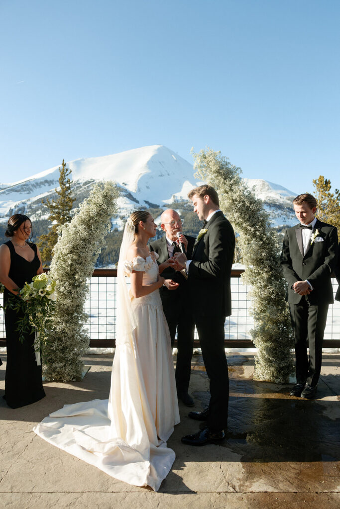 Luxury Yellowstone Club Wedding
