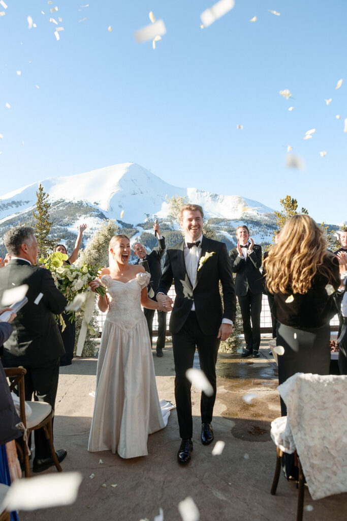 Luxury Yellowstone Club Wedding