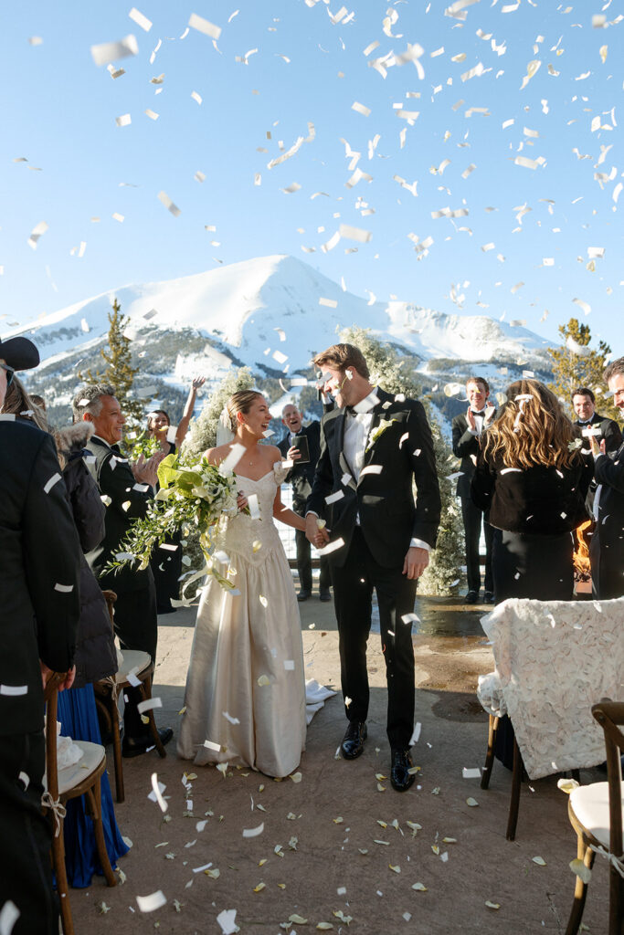 Luxury Yellowstone Club Wedding